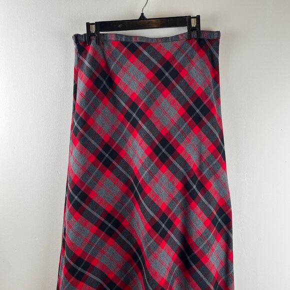 White Stag Vintage Plaid Maxi Skirt 8/10 - Picture 2 of 8